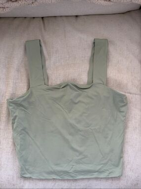 Everyday Square-Neck Tank Top in Soft Sage